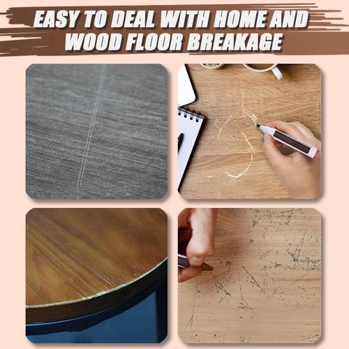 Wood Furniture Repair Kit 13PC Markers & Wax Sticks Touch Up Scratch Floor Table — image 4