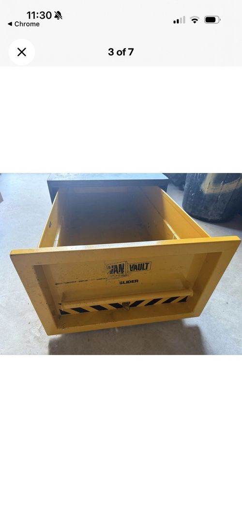 Van Vault Armorgard TKD1 Slider S10870 Drawer System Site Security Tool Storage — image 2