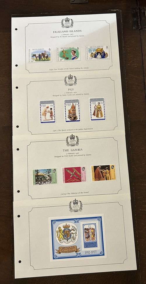 QEII BRITISH COMMONWEALTH 1977 SILVER JUBILEE MNH COLLECTION OF 50 COUNTRIES — image 10