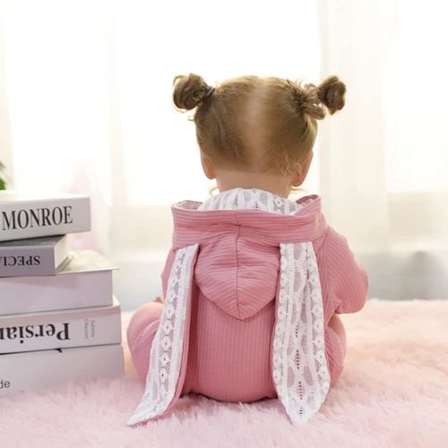 55cm Lifelike Reborn Doll Girl  Realistic Soft Silicone Newborn Baby Doll — image 5