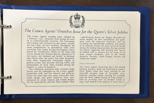 QEII BRITISH COMMONWEALTH 1977 SILVER JUBILEE MNH COLLECTION OF 50 COUNTRIES — image 4