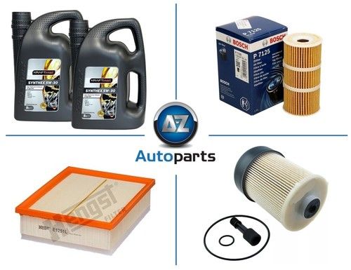 For Vauxhall - Vivaro 1.6 CDTI Air Oil Fuel Filter & Engine Oil 10L Service Kit