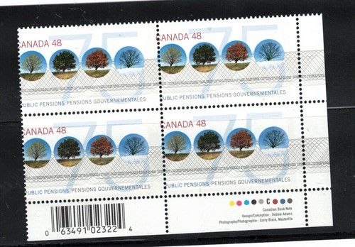 Canada #1959 Very Fine Never Hinged Dramatic Misperf Plate Block Variety