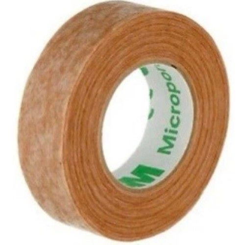 1 Roll 3M Micropore Tape Skin Tone Tan 1.25cm x 9.1m First Aid Dressings Eyelash