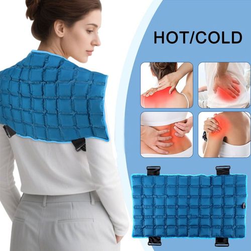 Reusable Ice Pack for Sports Injuries, Hot Cold Compress Wrap Back Pain Relief — image 4