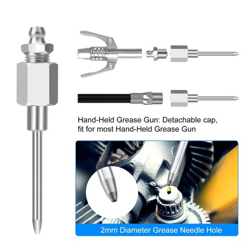 1 Set Grease Nozzle Adapter Grease Gun-Accessory 90 Degree Coupler Adapter Tool — image 6