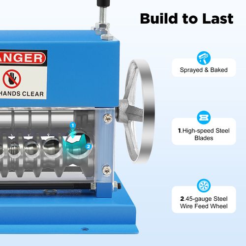 1.5-38mm Electric Cable Stripper Wire Stripping Machine for Copper Recycling — image 4