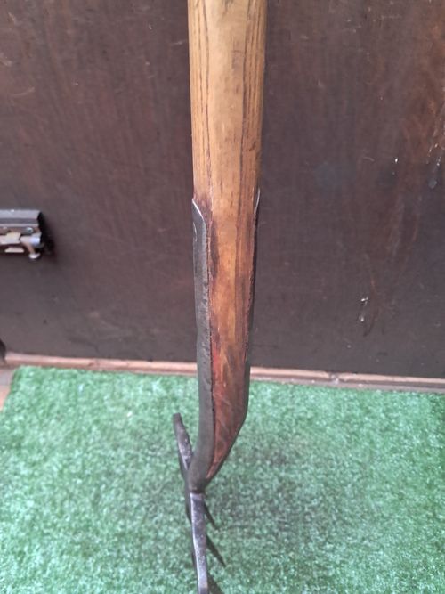 Vintage Garden Fork Spear & Jackson 5 Prong Fork Wood D Block Handle (#160) — image 6