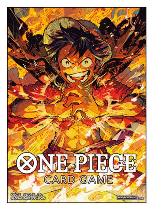 Bandai Official Sealed Pack of 10 One Piece TCG Tournament Promo Sleeves