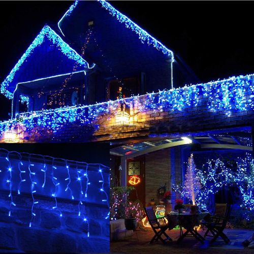 Xmas Outdoor christmas lights LED Icicle Lights,Low voltage,8 Modes with Memory — image 4