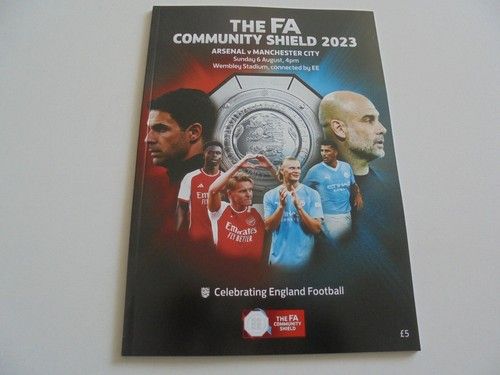 2023 COMMUNITY SHIELD ARSENAL v MANCHESTER CITY (MAN CITY) - MINT PROGRAMME