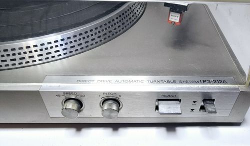 Vintage Sony PS-212A Direct Drive Automatic Turntable Record Player — image 3