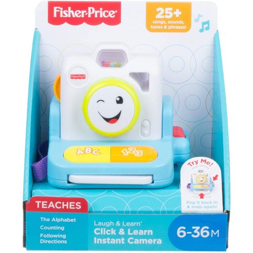 Fisher-Price Laugh and Learn Click & Learn Instant Pretend Camera New Kids — image 8