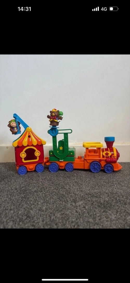 Fisher-Price Little People Circus Playset & Toy Train Set with Figures — image 3