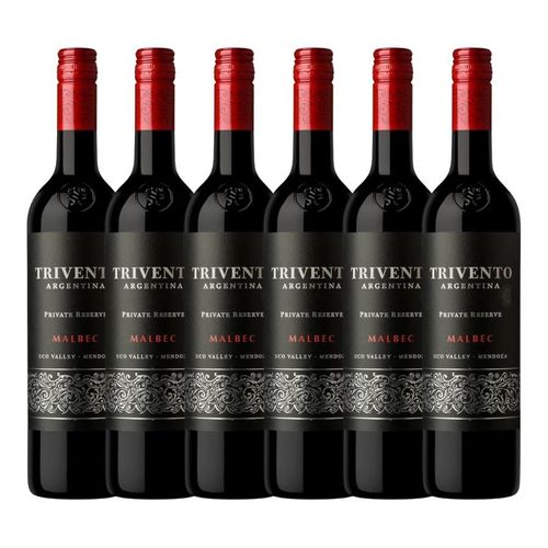 Trivento Private Reserve Malbec Red Wine Case 6 x 75cl Full-Bodied — image 1