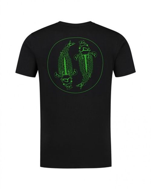Korda MANDALA T Shirt Black or Burgundy All Sizes Carp Fishing Tee NEW 2025