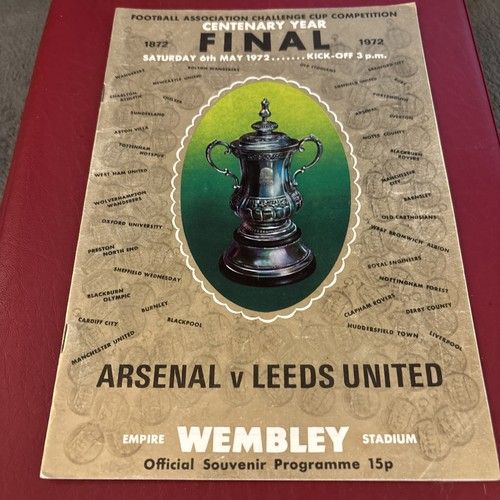 1972 fa cup final Arsenal v Leeds 
