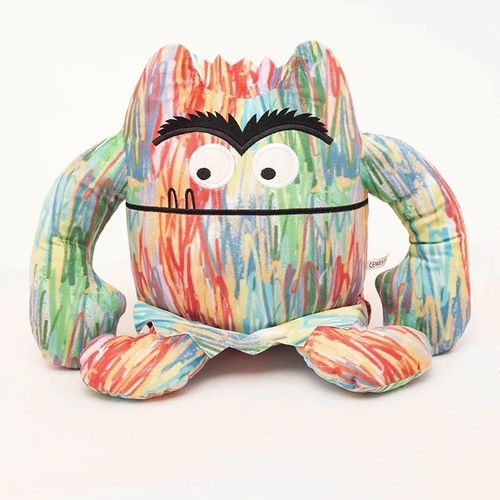 Dlishka Colour Monster Plush Toy, Cute Resources Toys, Stuffed Animals for... — image 1