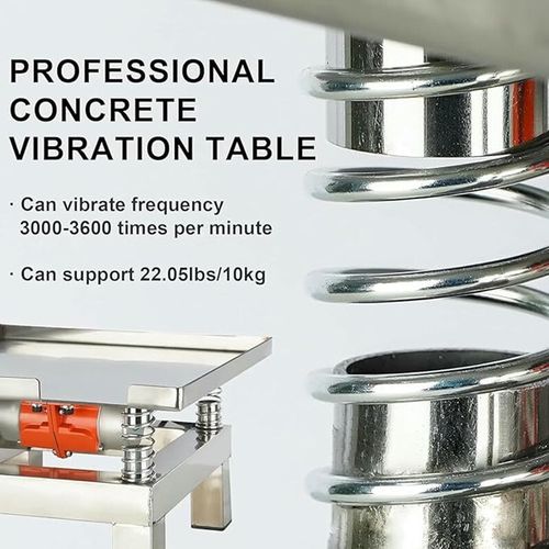 35x35cm Mini Concrete Vibration Table 220V Vibrating Platform UK Plug — image 10