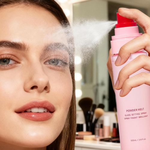 Powdered Glass Setting Spray Melt Hydrating, Ultra-Smooth Finish 3.4 Oz — image 3