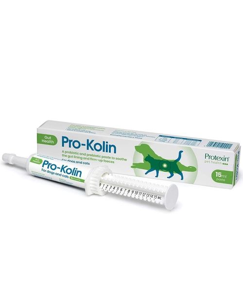 2pk Protexin Pro-Kolin Dogs Cats  Probiotic Paste Support the Gut 15Ml BBD 07.26 — image 1