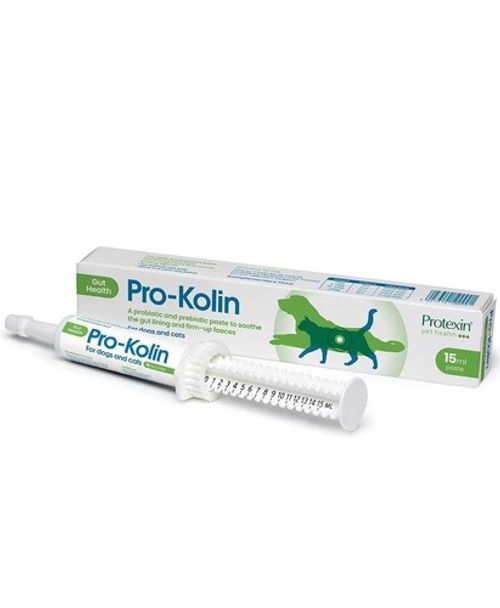 2pk Protexin Pro-Kolin Dogs Cats  Probiotic Paste Support the Gut 15Ml BBD 07.26