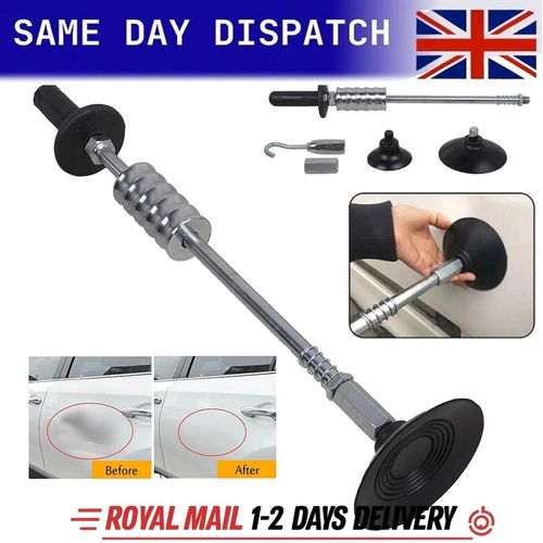 Air Pneumatic Dent Puller Suction Cup Slide Kit Auto Car Body Dent Repair Tool — image 1