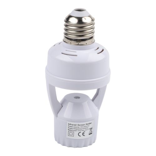 E27 Infrared Motion Sensor Light Bulb Holder with 360 Degree Detection for LED — image 8