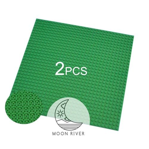 2X Stackable DOUBLE SIDE 32x32 Dots 25x25CM Base Plate Board