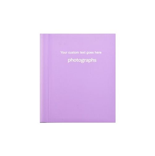 Personalised Text Self Adhesive Spiral Ring Bound Photo Album 36 Sheets/72 Sides