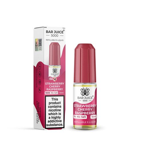 BAR JUICE 5000 Nic Salt - 10 PACK - Full Unopened Bar Juice Nic Salt Box - 10ml