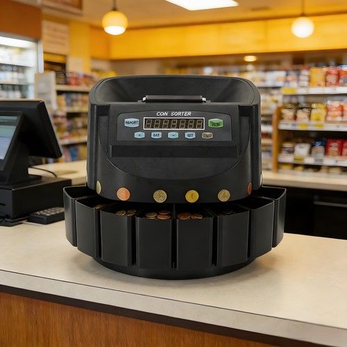 UK COIN MONEY COUNTER SORTER MACHINE CASH CURRENCY COUNTING GBP AUTOMATIC