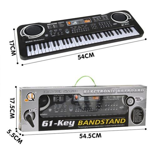 61 Key Electric Digital Piano Musical Beginner Electronic Keyboard Instrument UK — image 3
