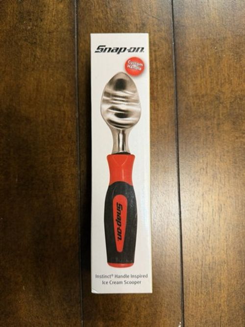 NEW Snap On Tool Red Instinct Handle Ice Cream Scoop Must Have Free Shipping