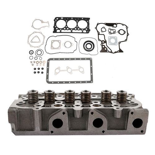 Complete Cylinder Head & Full Gasket Kit Compatible With Kubota D902 Engine D — image 12