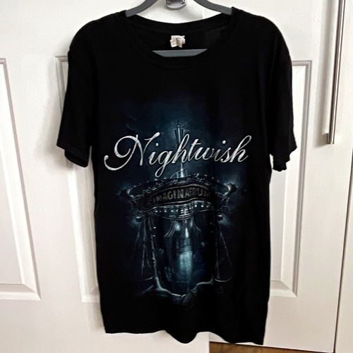 Nightwish Imaginaerum Black Graphic T-Shirt Metal Band Clothing — image 1