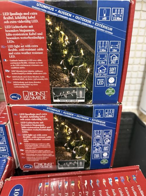Konstsmide System LED 24V Outdoor Christmas Lights Bundle Job Lot — image 2