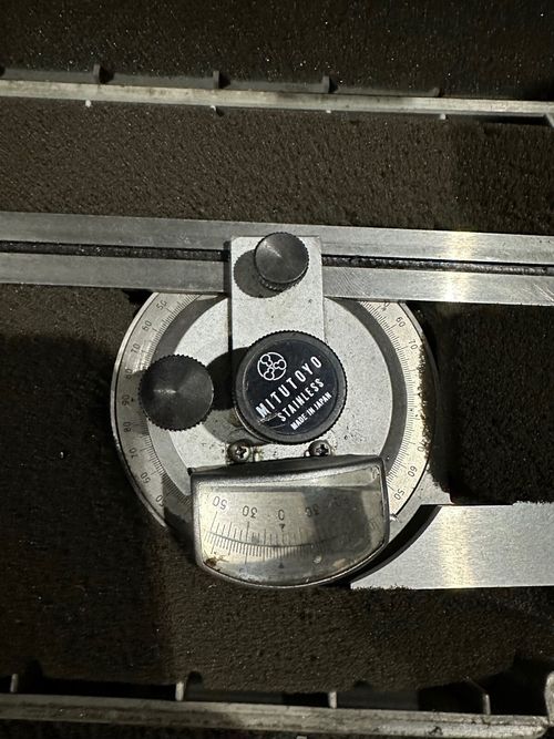 Mitutoyo Universal Bevel Protractor — image 6