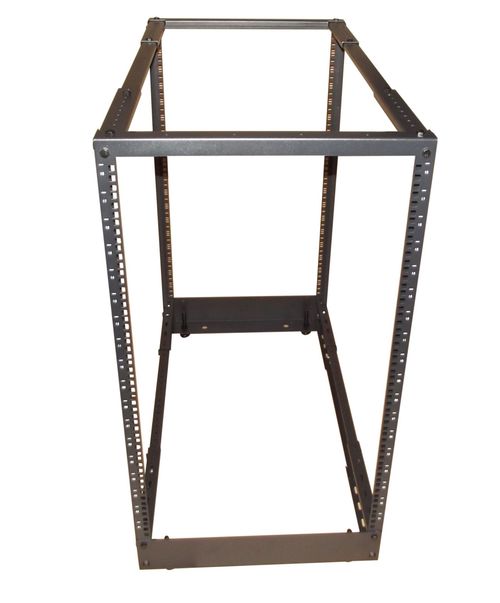 18U 19" Rackmount Server Frame Adjustable Rack 56cm to 97cm Cabinet Alternative — image 1