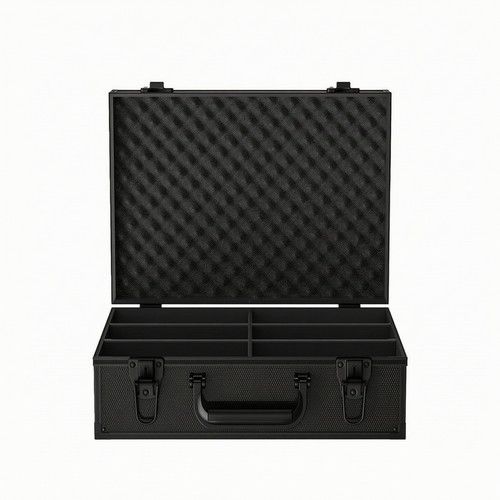 Slab Case Multi-Slot Sports Card Storage Case with Handle Aluminum