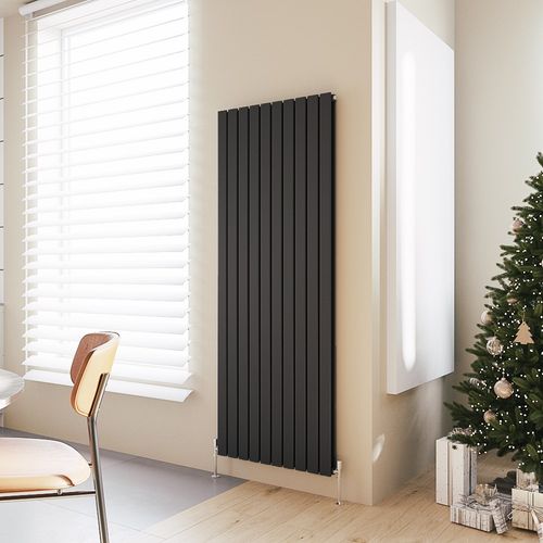 Designer Vertical Horizontal  Flat Panel Radiator Single Double Central Heating — image 3