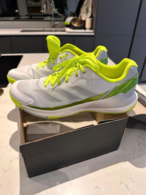 adidas Crazyquick Lightstrike Padel Shoes UK 12.5 Lucid Lemon