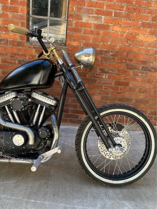 Harley davidson sportster 883 Bobber Hardtail Project Springer — image 6