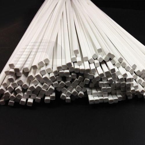 250mm White Solid ABS Plastic Square Rod Bar Strip Modelling Craft Material DIY — image 6