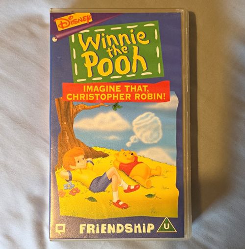 Disney Winnie the Pooh: Friendship VHS Tape U Rated PAL English 1996
