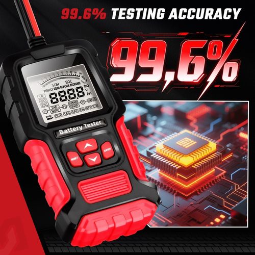 12V 24V Car Load Battery Tester Digital Analyzer Diagnostic Tool LCD Screen UK — image 6