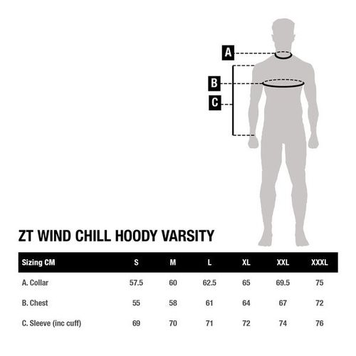 Nash ZT Wind Chill Hoody Varsity - Carp Fishing Hoody -All Sizes - Free Delivery — image 12