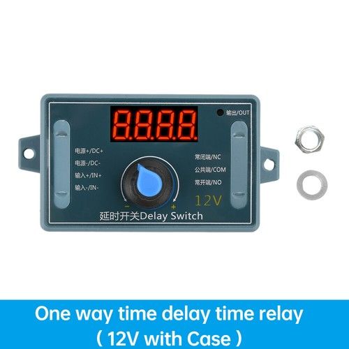 DC5V 12V 24V Adjustable Time Delay Relay Module LED Digital Timer Control Switch