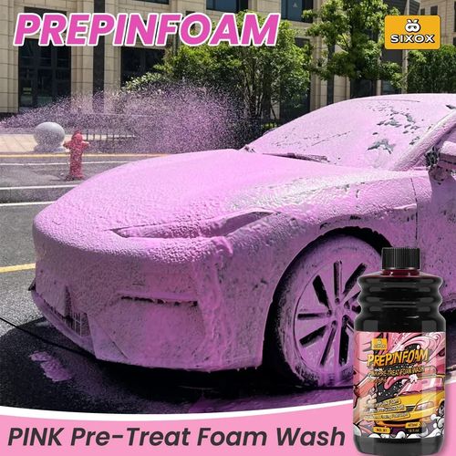 100ML Pink Foam Car Wash Shampoo Car washed Off Wash Car Wash Soap Super Foam — image 2