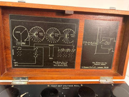 #2096 Null Voltage Test Set By H Tinsley — image 2